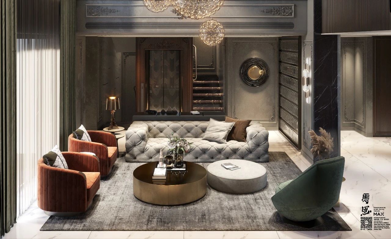 深圳裝修設計馬思|別墅華麗浪漫的格調，也是對生活的一種表白